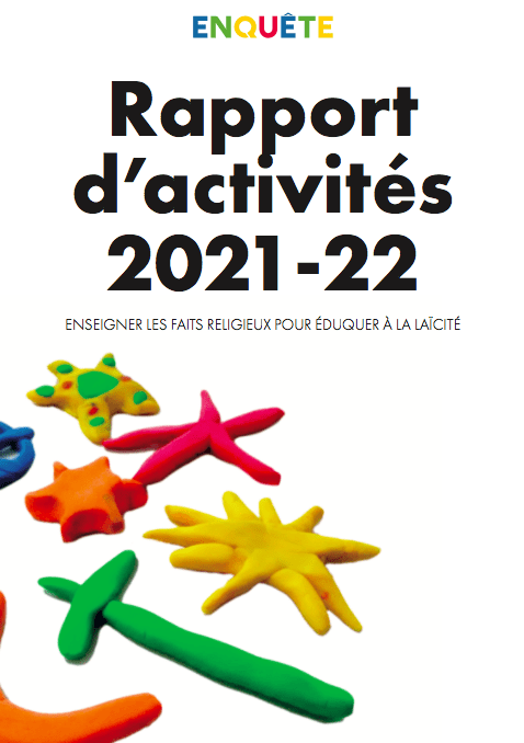 Couverture du rapport d'activités 2021-2022